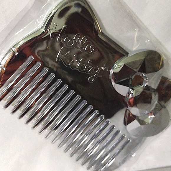 Hello Kitty Other - HELLO KITTY 😸🐈Large Silver Comb NWT